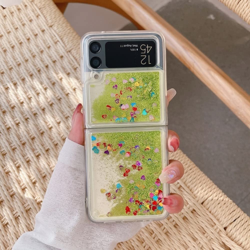 Coque Samsung Z Flip 3 verte protégeant des rayures - 7