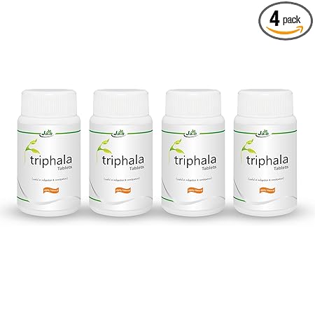 Jain Triphala Tablets, 100's (Pack of 4)