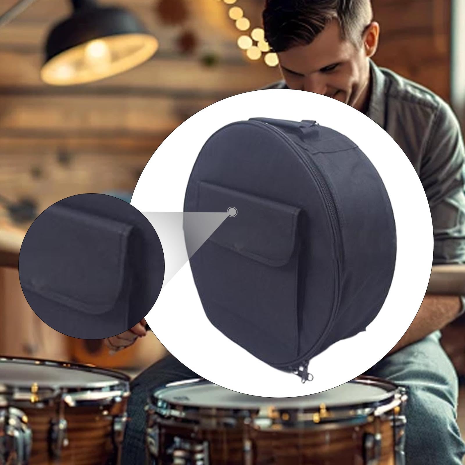 Funda para Caja de Batería, Accesorio para Instrumento de Percusión, Regalo para Baterista, for 14x5.5 Inch Drum