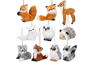 Skylety Woodland Animal Christmas Ornaments