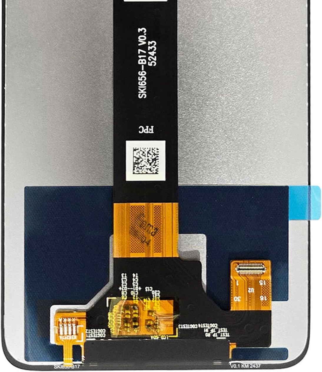 Ubrokeifixit for TCL 50 XE T614SP LCD Display Screen Digitizer Assembly Replacement Kit for TCL 50 XE 5G T614SP T614D 6.56" 2024 (Black-Without Frame)