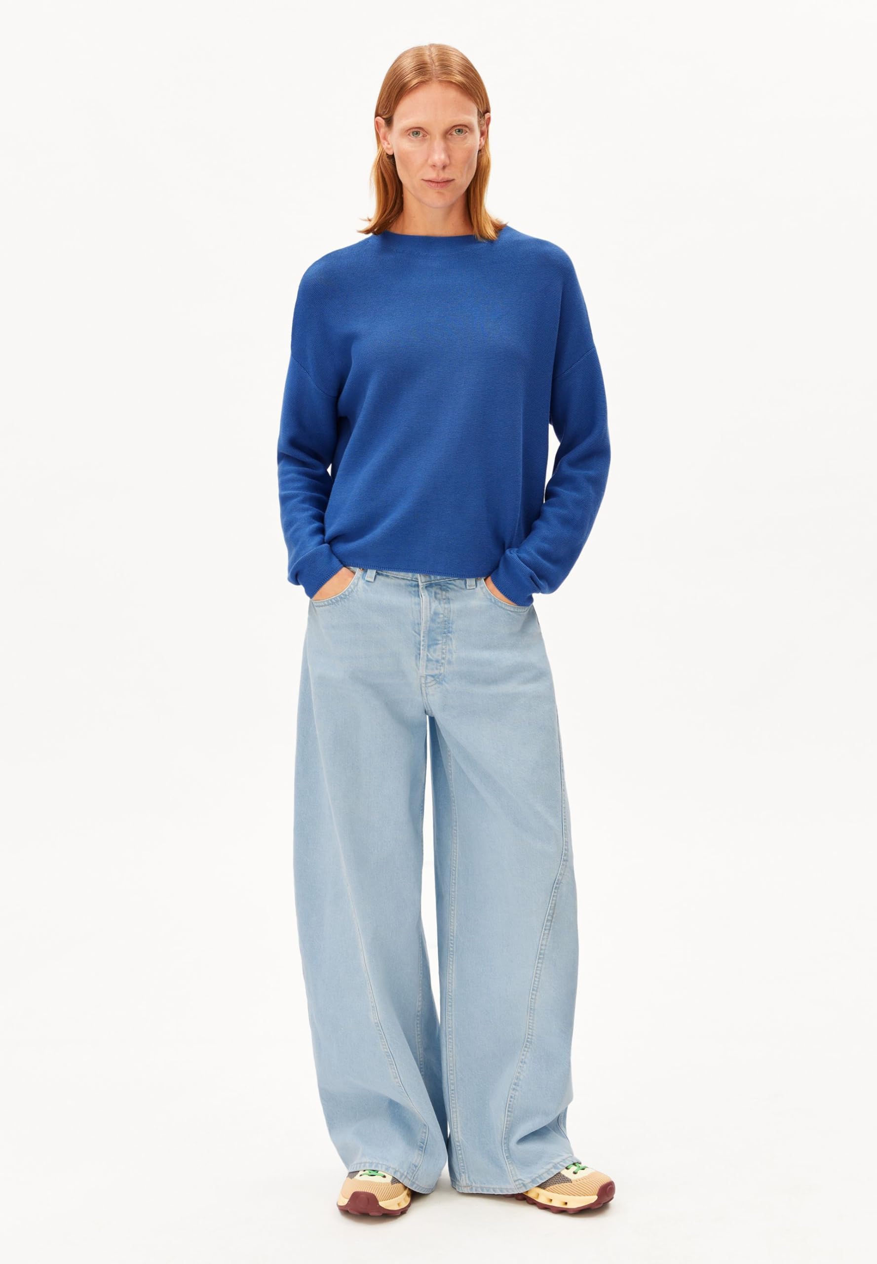 ARMEDANGELS Damen Pullover aus Bio-Baumwolle MERINAA Loose Fit