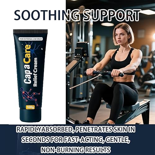 Miniatura 6 de Original Capacare - Crema para aliviar la neuropatía, fórmula neurocalizante, contiene capsaicina, árnica, mentol, MSM y glucosamina, adecuada para