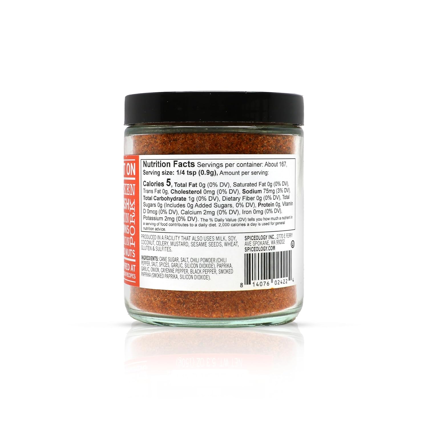 Spiceology – Nashville Hot Chicken Seasoning – Bold & Spicy Chicken Rub with Cayenne, Smoked Paprika & Garlic – Nashville Hot Dry Rub for Wings, BBQ & More – 5.3 oz - Image 2
