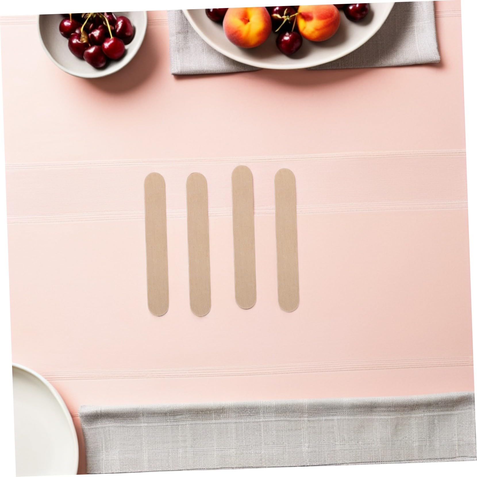 Holibanna 1000 Palitos De Madera Natural Para Helado Para Encerar Para Manualidades Pequeños Y Largos