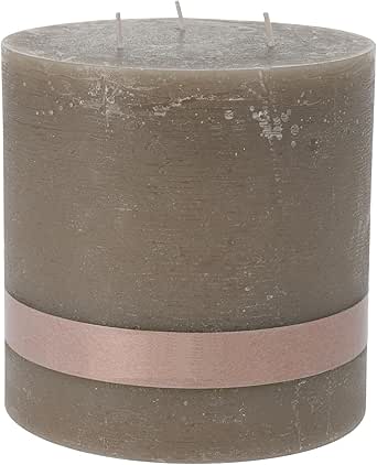 G Decor Onyx Black Cire De Paraffine Non Parfumée - Bougies Pilier Vernies Lisses Et Chatoyantes - Idéales Pour Noël, Anniversaire De Mariage Ou Cadeau De Nouvelle Maison (boule