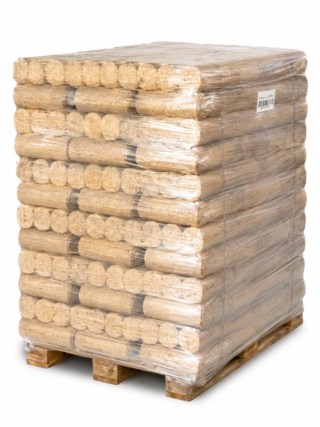 KAMBIO Nadelholzbriketts ohne Loch 960 kg (10 kg x 96)