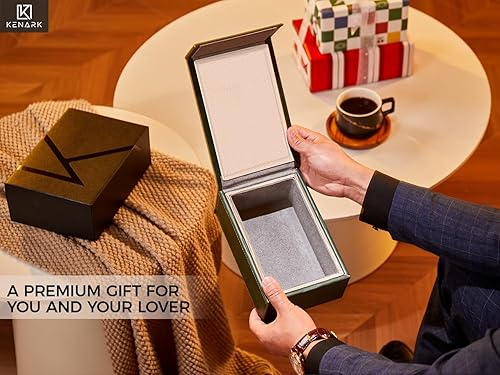 Miniatura 9 de KK7-DG Faraday - Caja protectora, blindaje de señal, llave antirrobo de coche y bloqueador RFID para vehículos, diseño compacto (verde aguamarina)