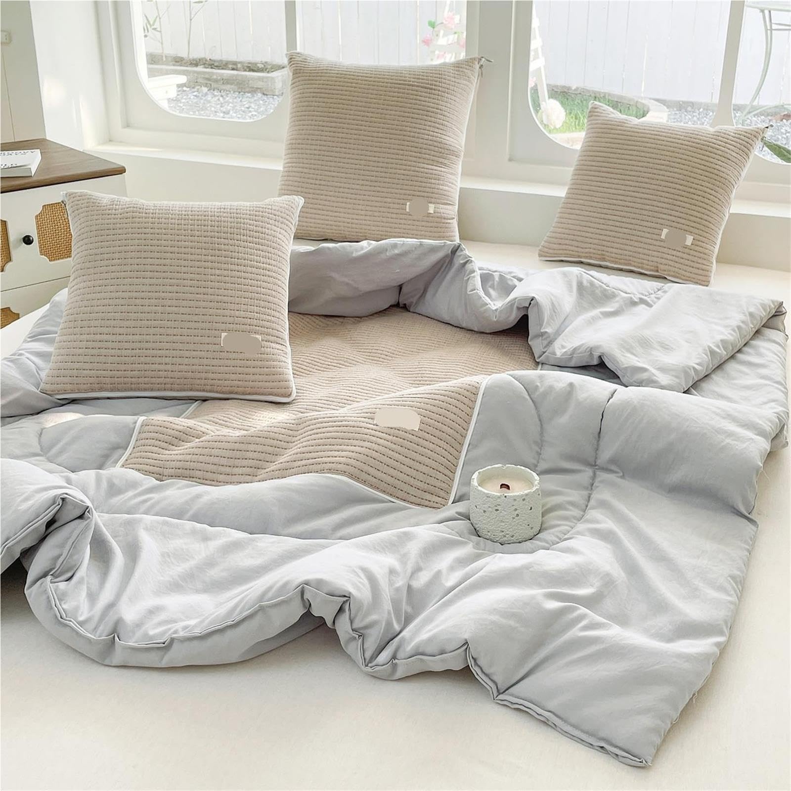 Manta y almohada de viaje , Manta y almohada de viaje poliéster 2 en 1
