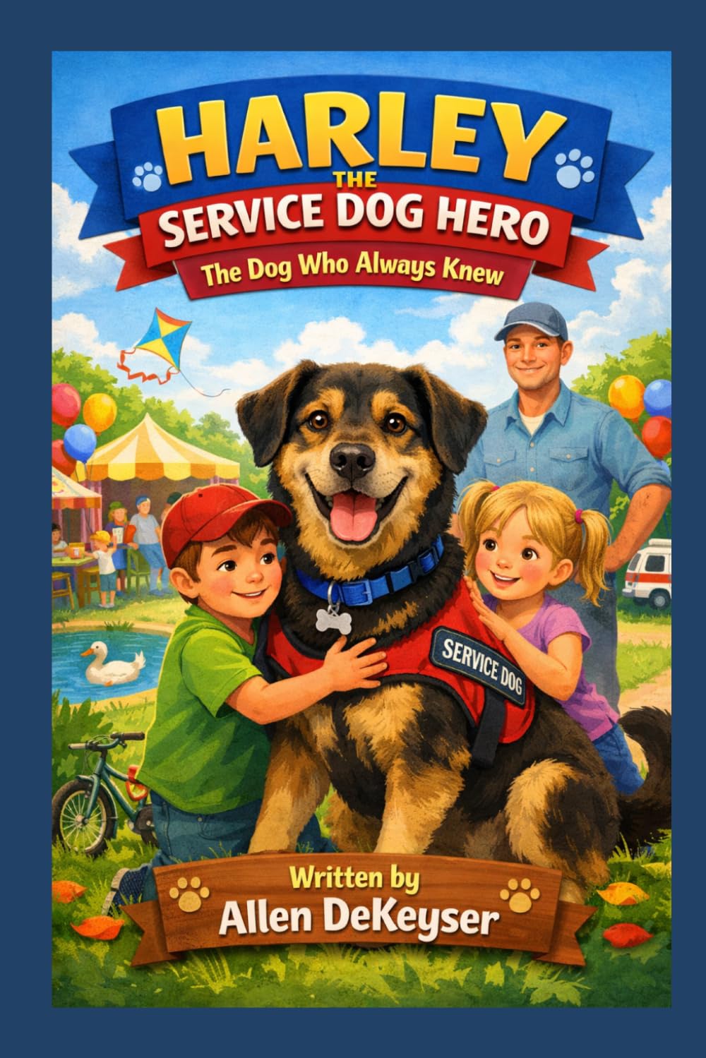Harley the Service Dog Hero