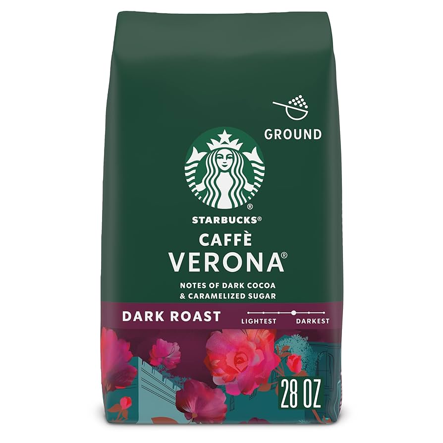 Amazon.com : Starbucks Ground Coffee, Dark Roast Coffee