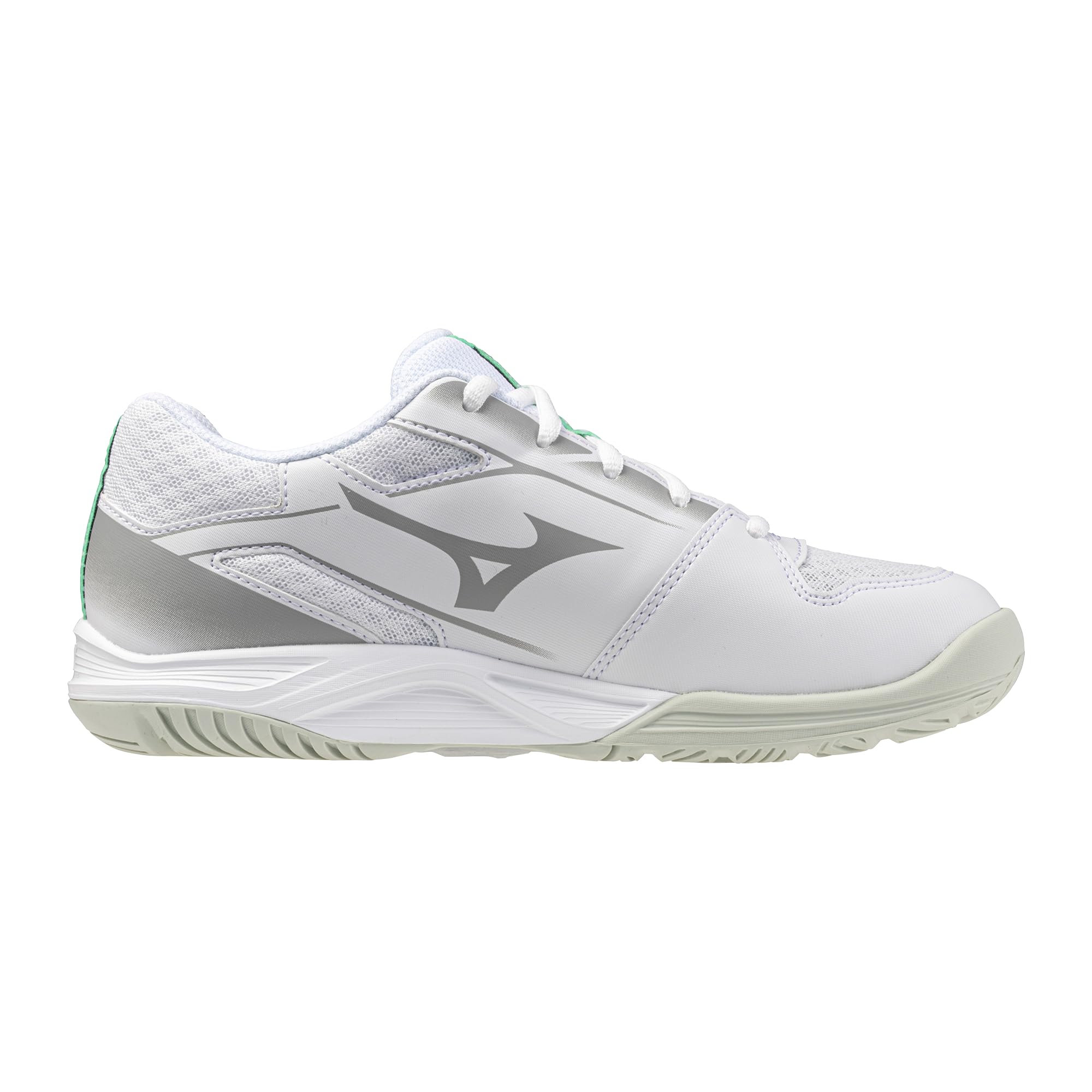 Mizuno Stealth Star 3 Jr. Buty biały/marokański niebieski/srebrny 39