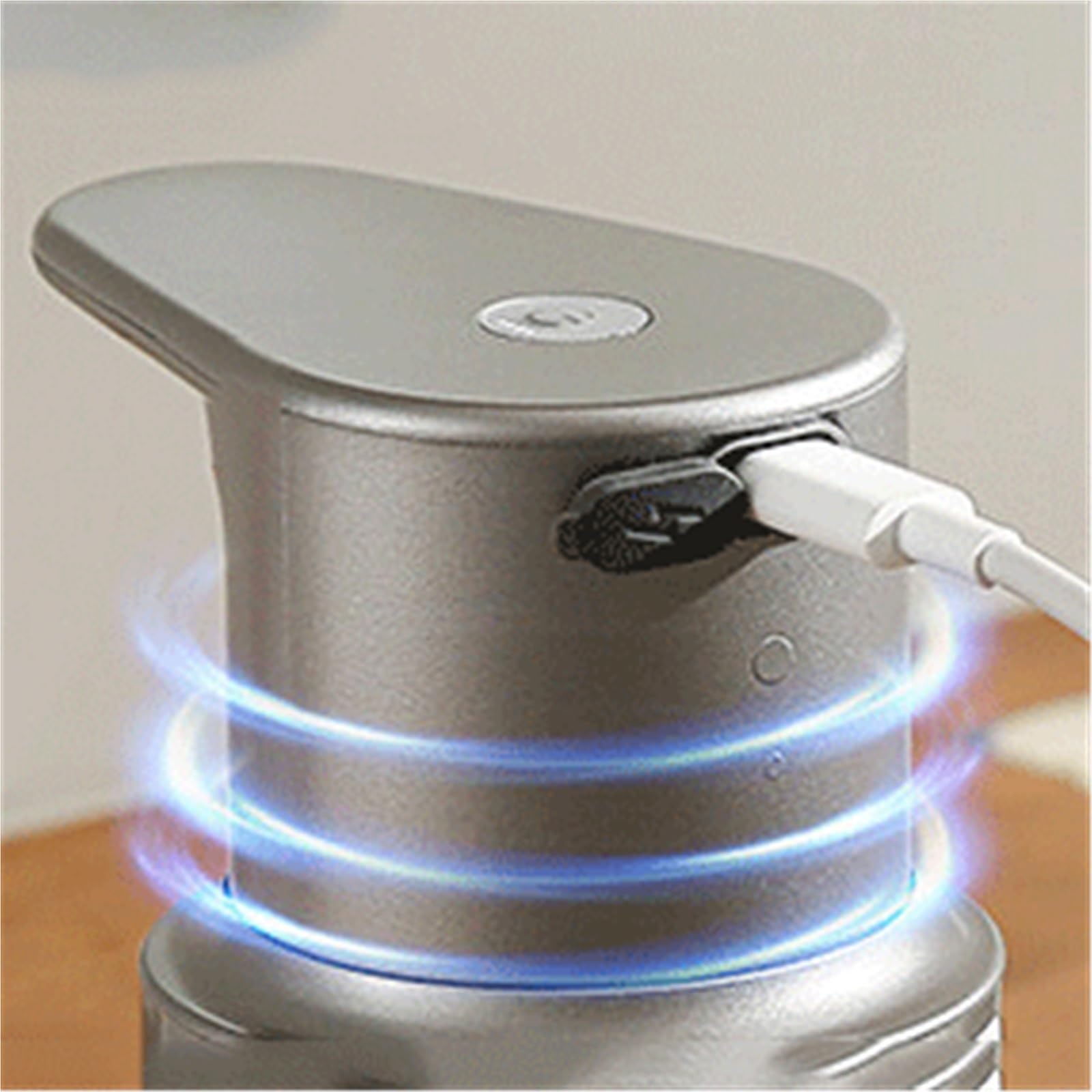 Dispensador de Jabón Dispensador de jabón Acero Inoxidable sin Contacto: fácil Limpiar, Disponible Tanto en Modelos encimera como Pared Dosificador de líquido