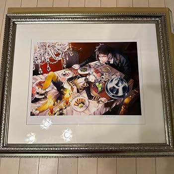 Amazon.co.jp: 黒執事 原画展 枢やな 数量 直筆サイン入り複製原画 X Amazon.co.jp: 黒執事 原画展 枢やな 数量 直筆サイン入り複製原画 X