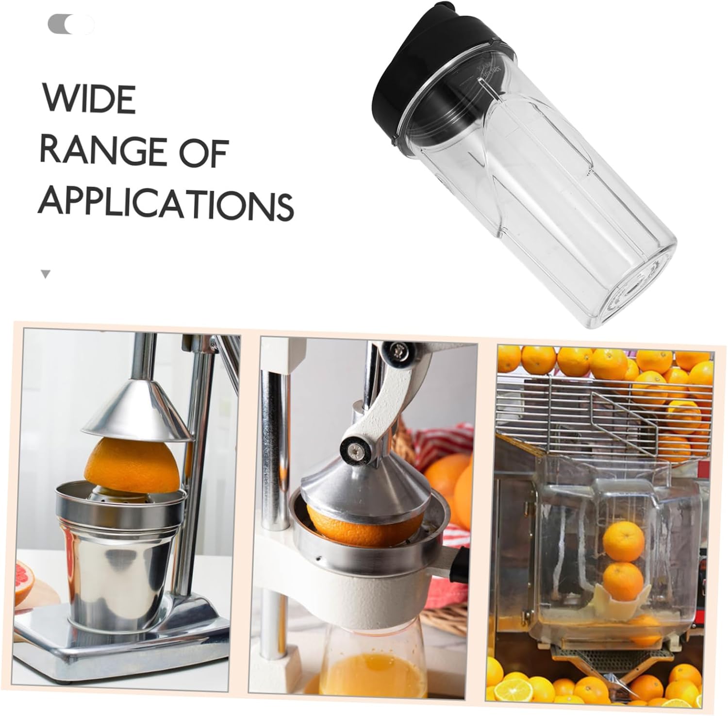 Zerodeko Smoothie Cup Replacement Lid 24oz Blender Lid for Blender Blender Cup Lid Accessory
