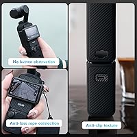 Vista 8 de Funda para Pocket 3, Funda Protectora de Silicona Suave Compatible con DJI Osmo Pocket 3 Creator Combo/para Xtra Muse, Protector de Pantalla Ligero