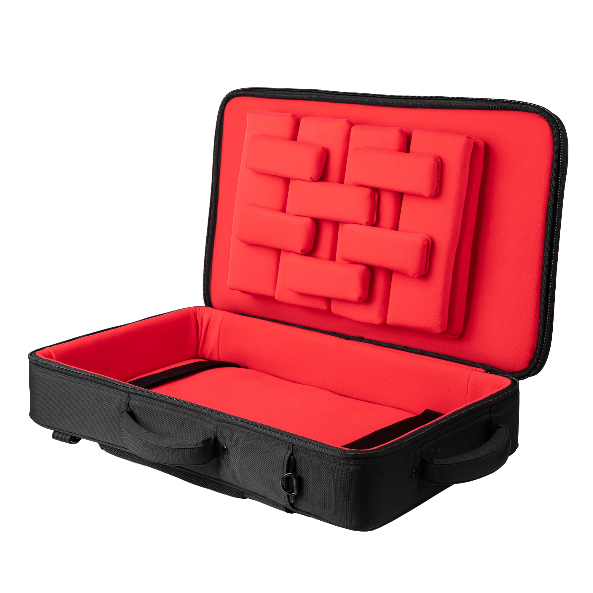 Gator Cases ICON Series Medium torba na kontroler DJ z odporną na warunki atmosferyczne stroną zewnętrzną i regulowanym blokiem piankowym wewnątrz, pasuje do kontrolerów do 66 cm (26 cali
