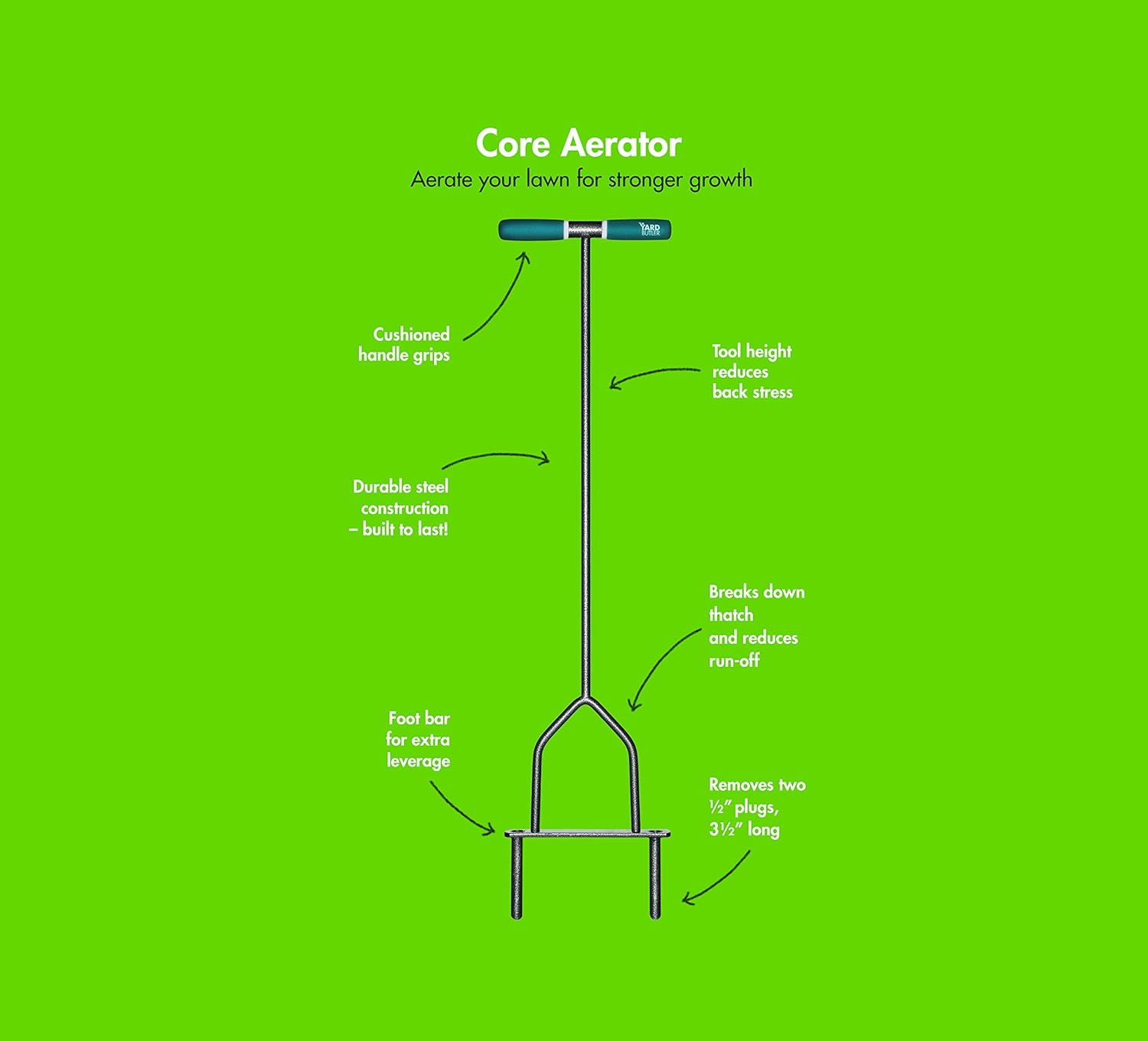 and Garden Bed Raised Manual Duty Heavy Tiller Twist Butler Yard Flower