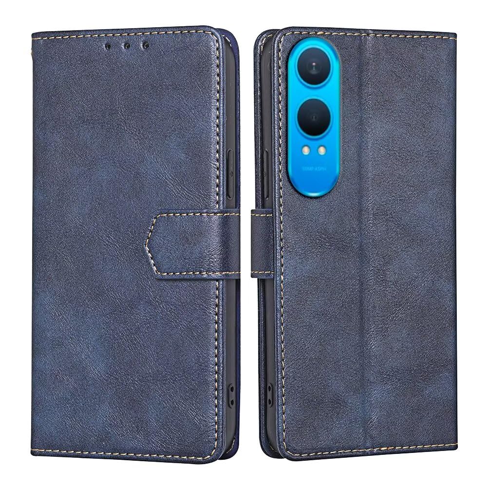 Custodia OnePlus Nord CE 2 Lite 5G RankOne Cover Per OnePlus Nord CE 2 5G ( 6.43 Inches), Custodia Flip Pelle Portafoglio, Magnetica Libro Bumper Cover Case - Nero Oneplus Nord Ce 5g Cover