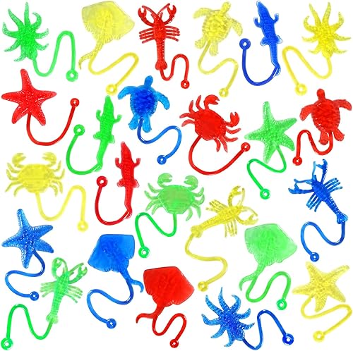 Miniatura 9 de 24 piezas de telaraña adhesiva para niños, 7.6 pulgadas de telaraña, juguetes de mano pegajosos de telaraña, recuerdos de fiesta de araña de