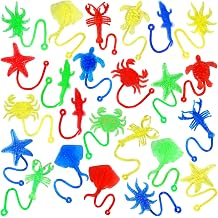 24PCS Sticky Hands Toys for Kids, Stretchy Goodie Bag Stuffers Toy for Party Favor Supplies, Sticky Toys for Boys Girls Classroom Prizes Ocean