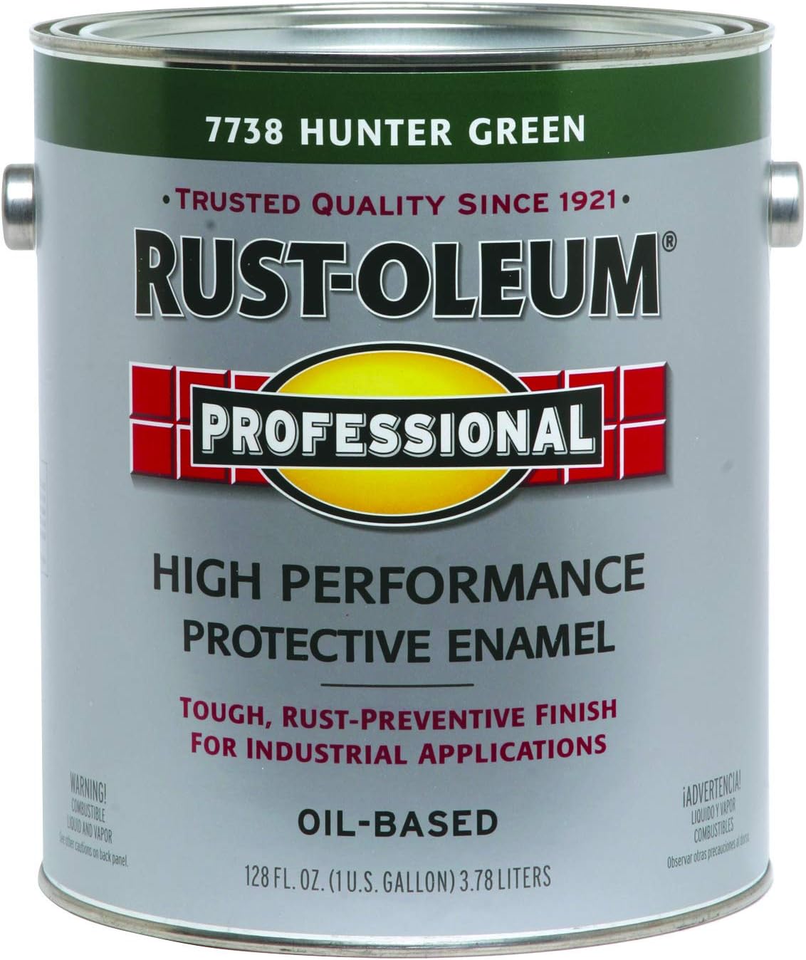 RUSTOLEUM PROFESSIONAL 7738402 Protective Enamel, Gloss, Hunter Green, House Paint Amazon Canada