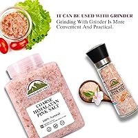 Vista 5 de Himalayan Chef Sal del Himalaya – Gruesa 5 libras – La sal rosa del Himalaya es rica en nutrientes y minerales para la salud – Cristal puro gourmet