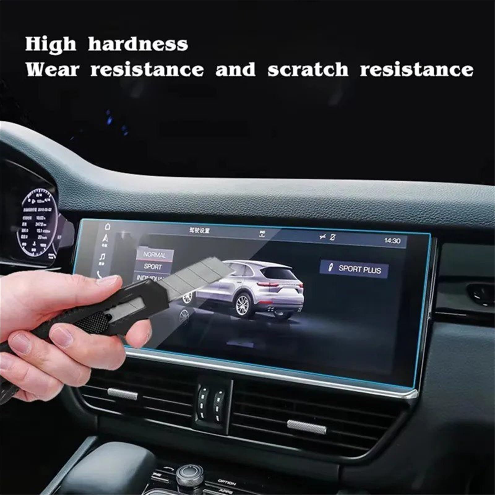 Nano ochraniacz ekranu do Qashqai dla J12 do X-Trail 2022-2024 (2 szt.)