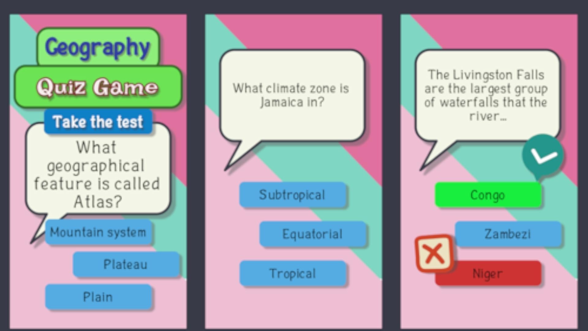 Geography quiz game offline.Geography Trivia Questions and Answers