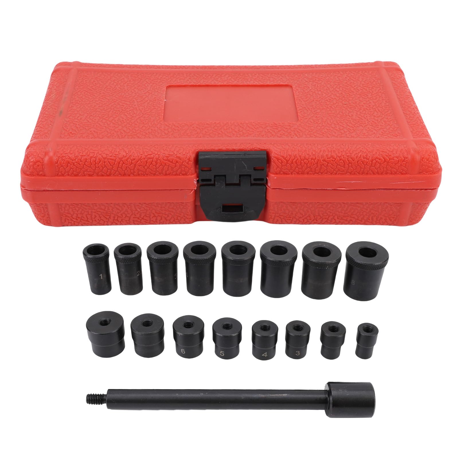 Buachois Kit allineamento frizione, 17 pezzi in acciaio per auto