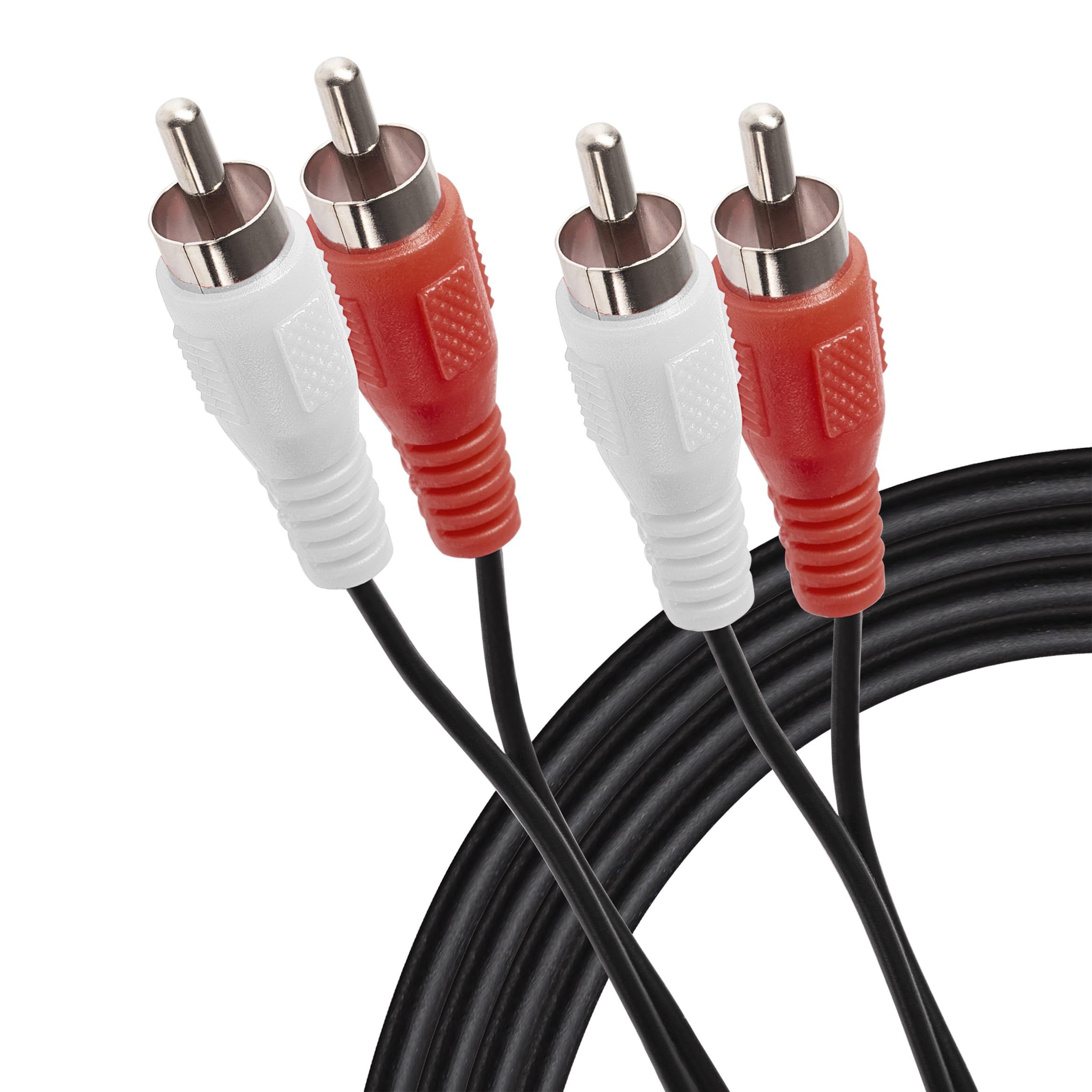 Maplin Twin RCA Phono to Twin RCA Phono Cable, 1.5m