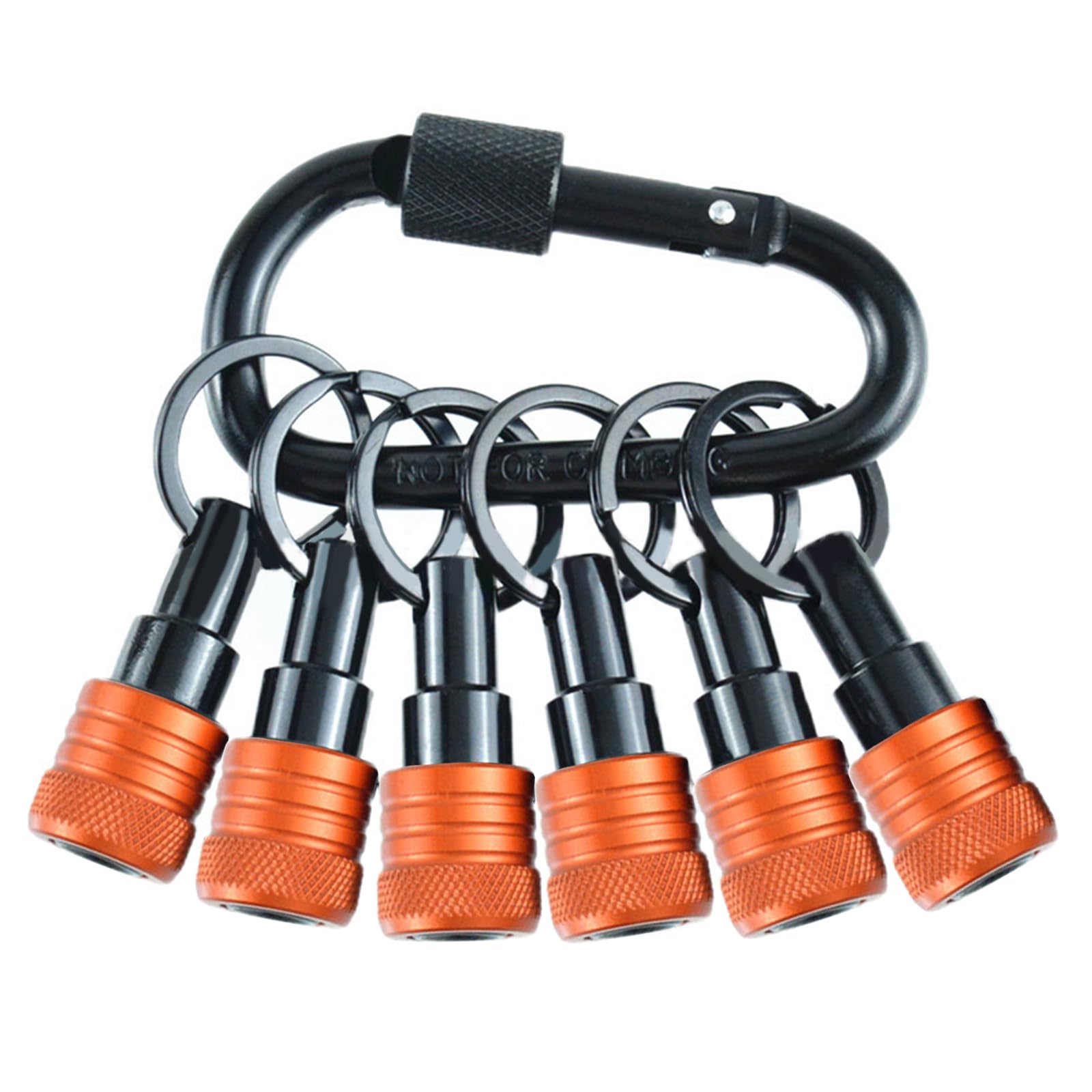 6pcs 1 / 4inch Hexagonal Shanks Sockets Bit Holders Set Screwdriver Bit Holders Set Multifunction for Easy Storage & Tran Screwdriver Storage