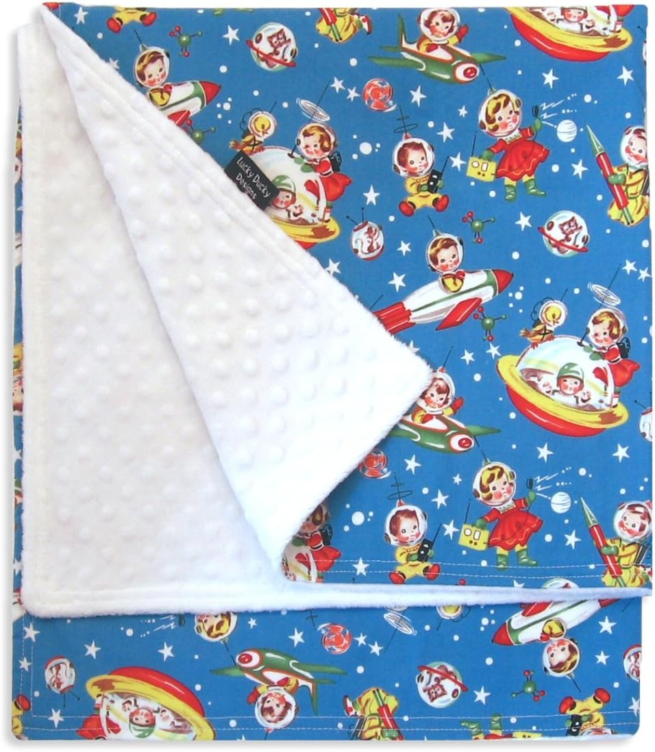 Rocket Rascals Receiving Blanket