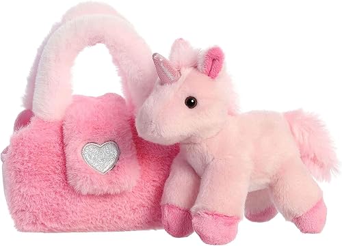Miniatura 5 de Aurora Fashion Fancy Pals Peluche Pink - Compañeros sobre la marcha - Accesorios elegantes - 6 pulgadas