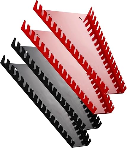 Soporte de llaves de plástico, organizador de llaves ampliado, estantes de llaves de plástico de alta densidad para pared y caja de herramientas,