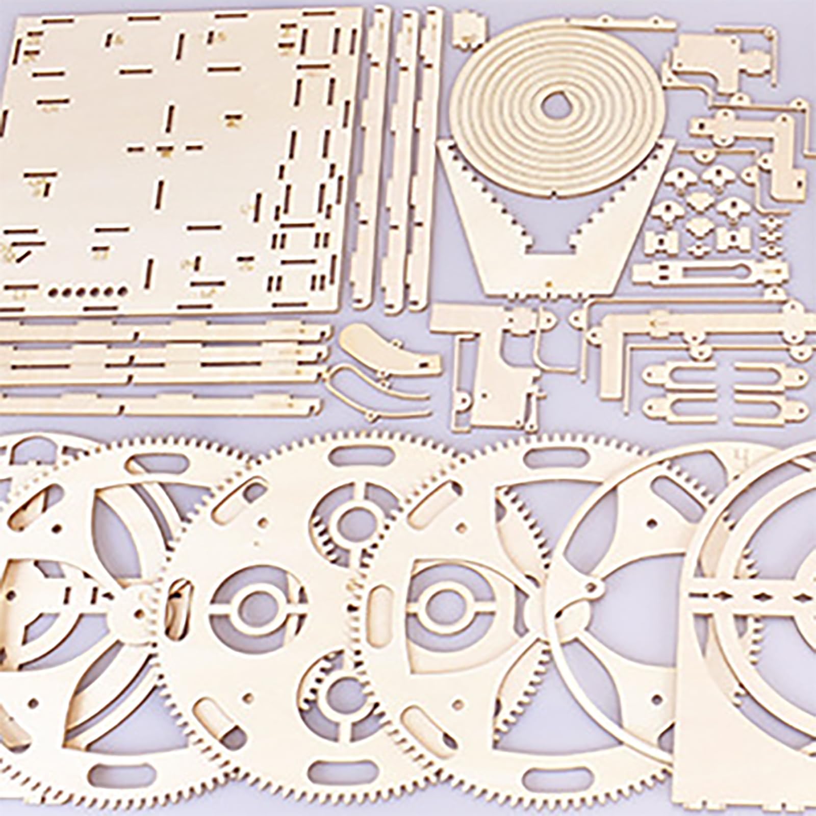 3D Puzzle Marble Run For Adults Stem Projects Wooden Engineering Puzzle Kit Science Project Kits Wood Mechanical Building Puzzles for Adult Ages 14+ - Image 3