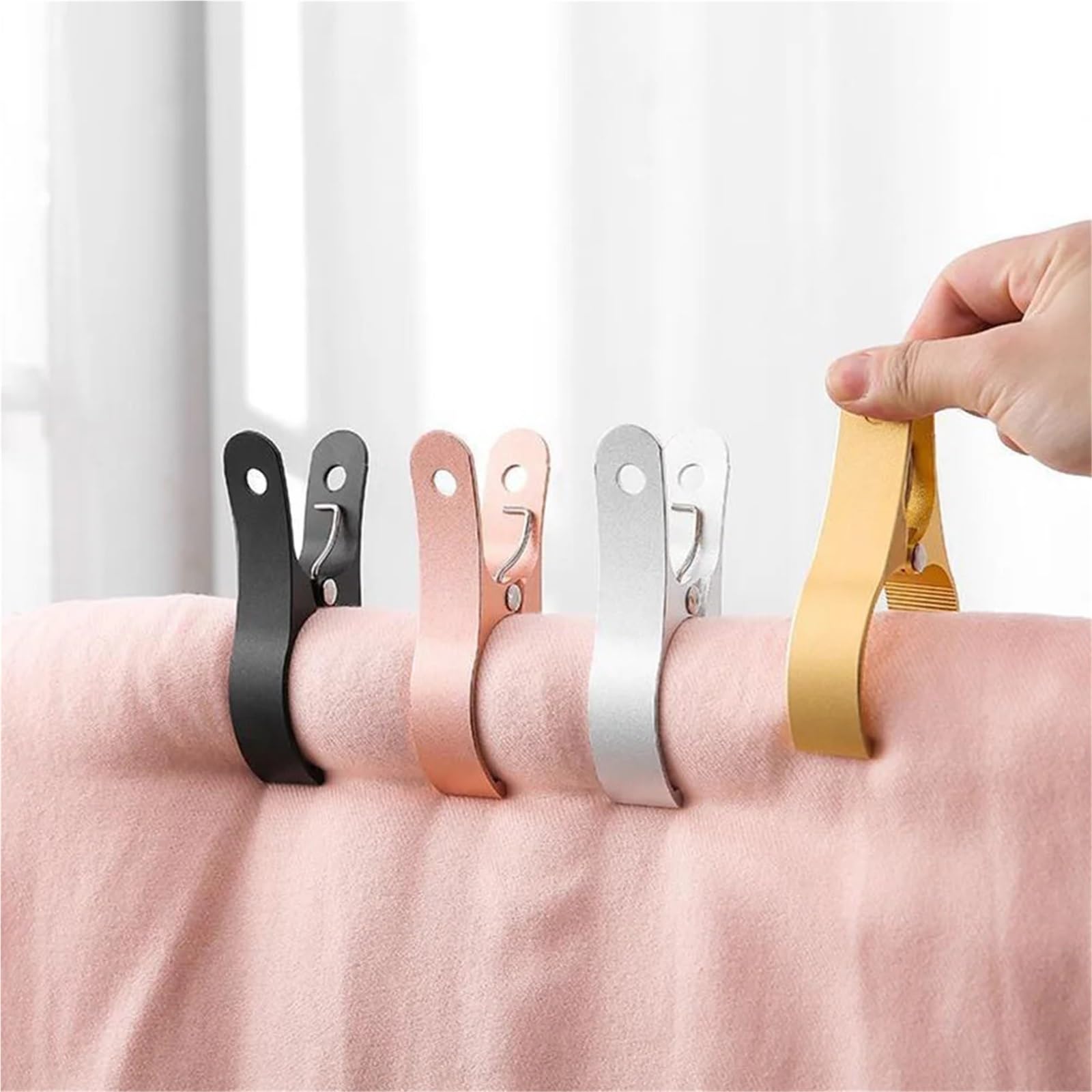 Mollette in legno 8 pezzi mollette antivento telo mare trapunta coperta riscaldata stendibiancheria clip asciugatura