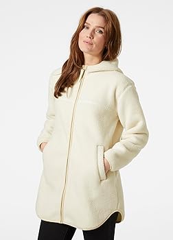 Helly-Hansen Women's Maud Pile Jacket, 034 Cream, Large at Amazon Helly-Hansen Women's Maud Pile Jacket, 034 Cream, Large at Amazon
