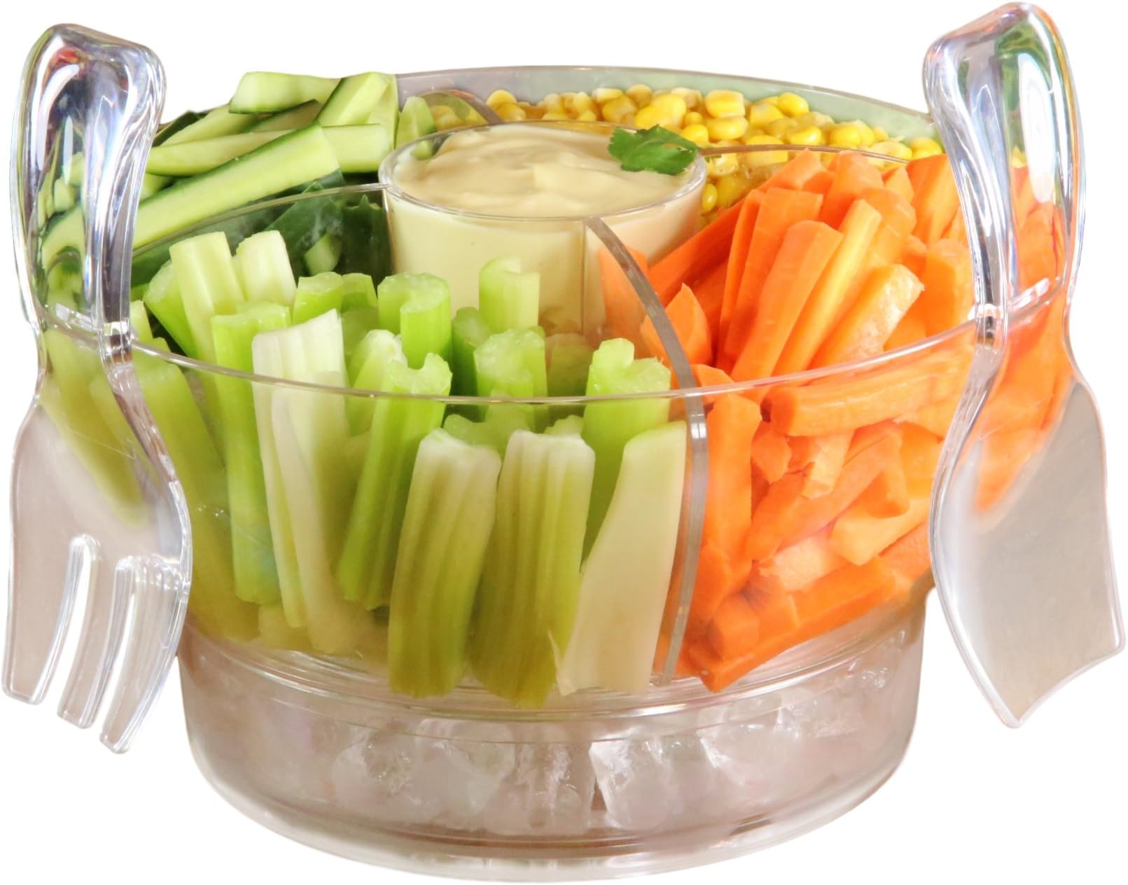 USVC-VM001-CR2 Spiralizer Salad Bowls, 1