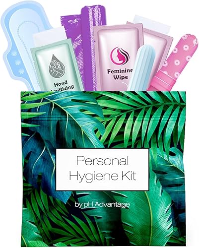 Kit menstrual todo en uno  Comodidad sobre la marcha  Paquete de kit de período único para viajes, preadolescentes y adolescentes  Productos de