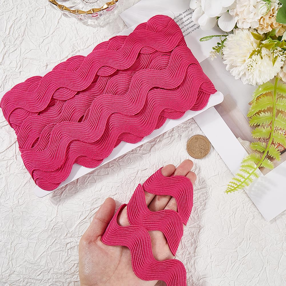 Snapklik.com : GORGECRAFT 10 Yard 1.58 Inch Jumbo RIC Rac Lace Trim ...