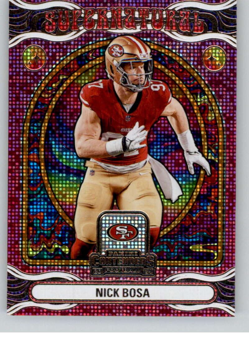 Amazon.com: 2024 Panini Contenders Supernatural #10 Nick Bosa San
