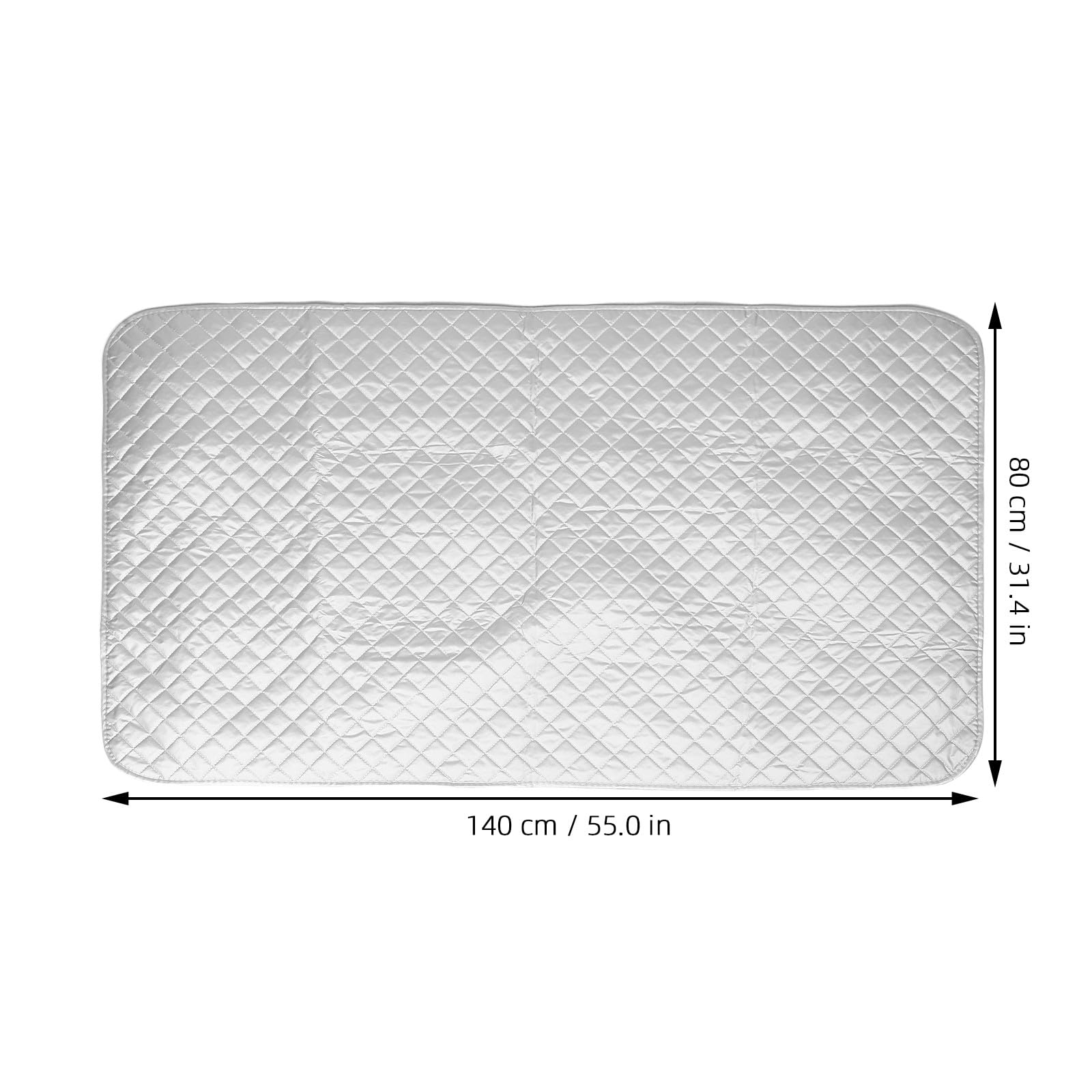 Gatuida Tapis de repassage portable pour table, 140 x 80 cm