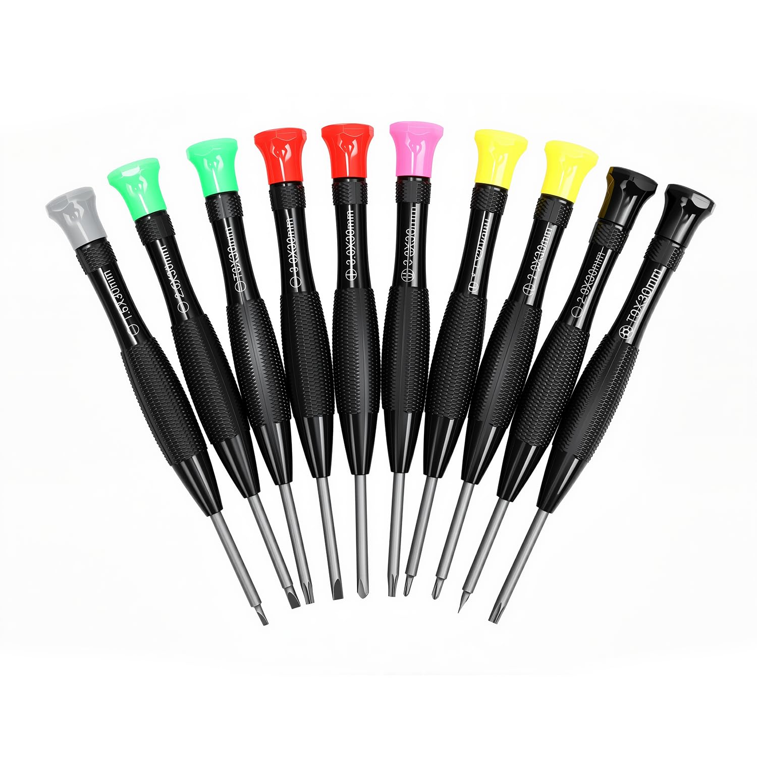 11pcs Precision Screwdriver Set Small Mini Screwdriver Set Glasses Watch Screwdriver Repair Kit Tiny Micro Screwdrivers with Magnetizer for Jewellers Doorbells Computers Watchmakers