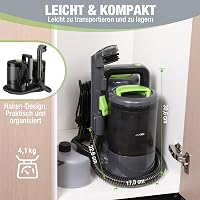 WORKPRO 450W Szőnyegtisztító Porszívó 13 kPa, 1.6L Kárpittisztító Kanapé Autó 6