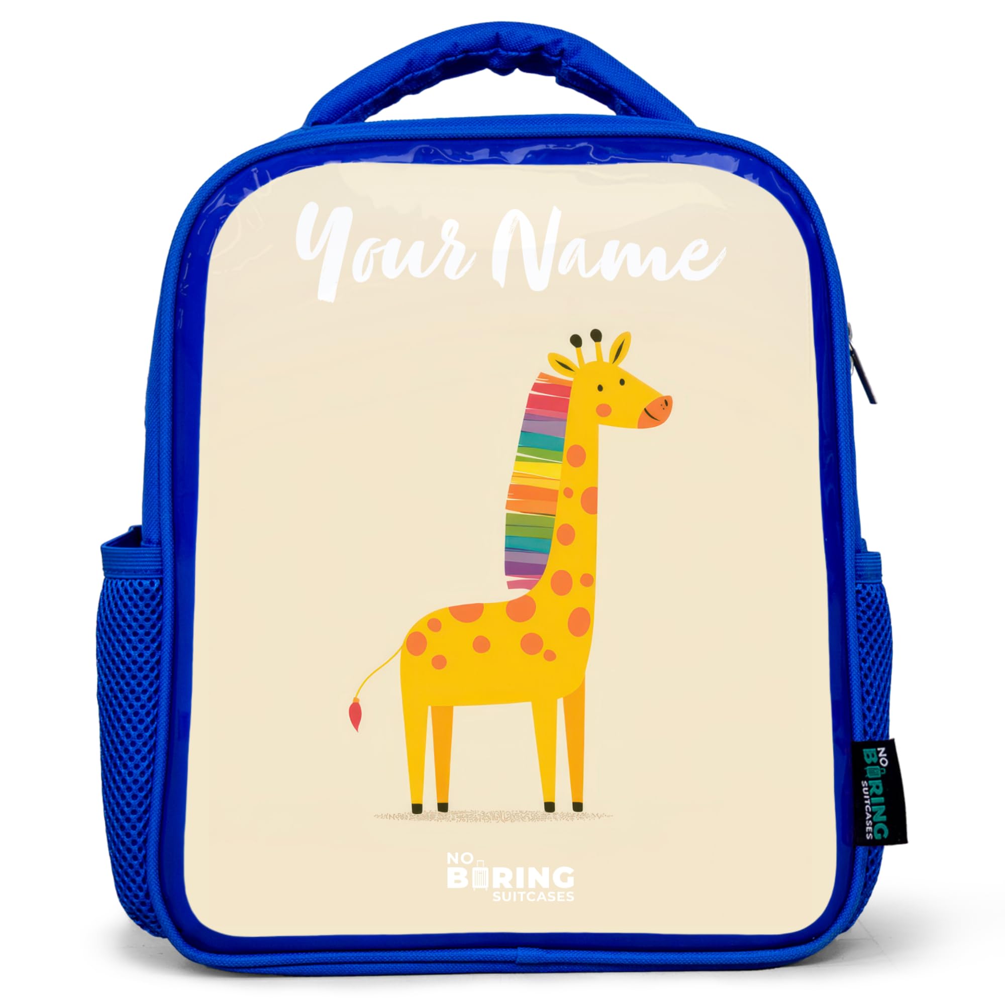 NoBoringSuitcases© Zaino Per Bambini Zaini Scolastici Blu Bambino | 8L - Backpack Da Viaggio School Bag Piccolo Zainetto In Età Prescolare Ragazzi Animali