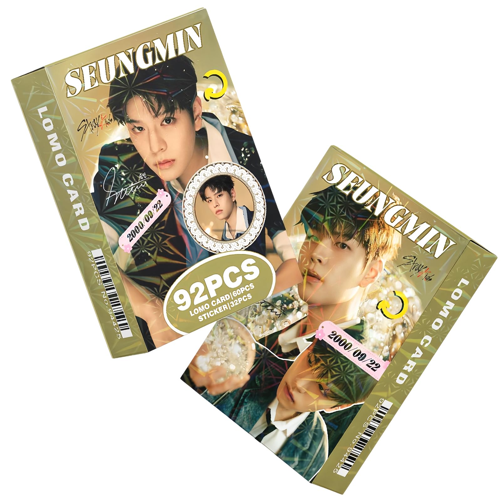 Stray Kids Photocards 92 peças Kpop Straykids Hollow Photocard Set