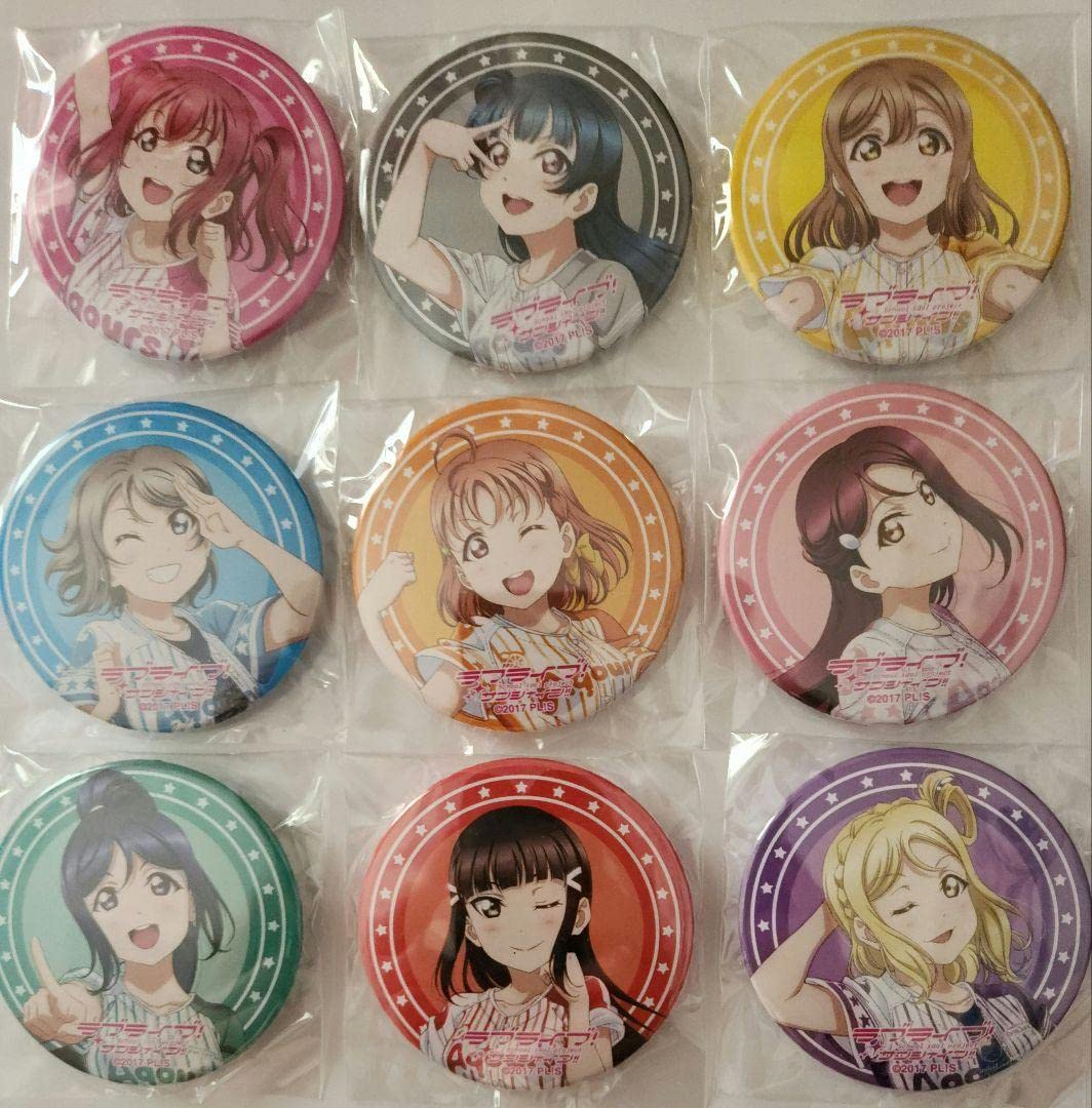 ラブライブ Aqours 缶バッジ 37種 セット ラブライブ！スクールアイドルフェスティバル 缶バッジセット