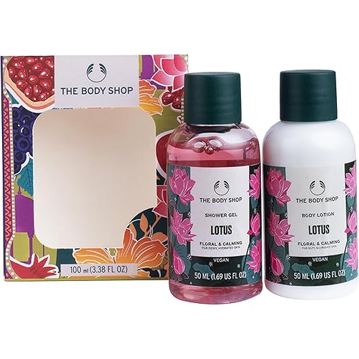 Lotus Shower Gel & Body Lotion Gift Set