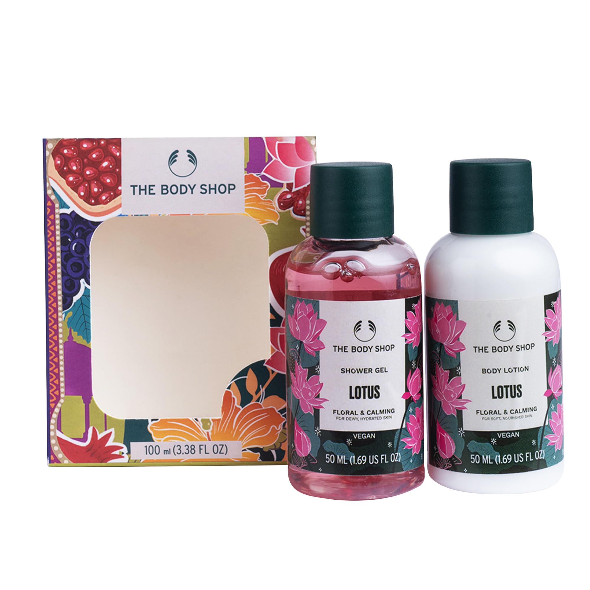 The Body Shop Lotus Shower Gel & Body Lotion Gift Set
